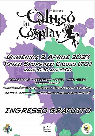 Caluso in cosplay